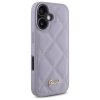Guess GUHCP16SPSQSQSU iPhone 16 6.1 jasnofioletowy/light purple hardcase Quiled Metal Logo